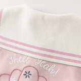 Dave&Bella Toddler Girls Sweet Pink Naval Collar Sleeveless Tank Tops