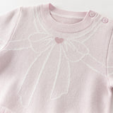 Dave&Bella Toddler Girls Charming Purple Pink Sweater Mesh Party Dress