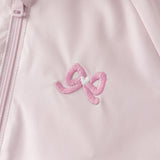 Dave&Bella Toddler Girls Cute Purple Pink Bow Print Outwear Hooded Jackets