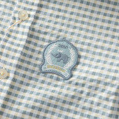 Dave&Bella Toddler Boys Yellow Green Plaid Long Sleeve Comfortable Shirt Pant Suits