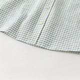 Dave&Bella Toddler Boys Yellow Green Plaid Long Sleeve Comfortable Shirt Pant Suits