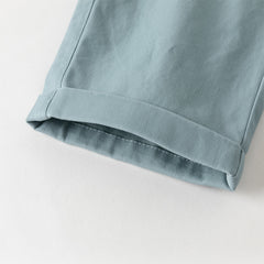 Dave&Bella Toddler Boys Yellow Green Plaid Long Sleeve Comfortable Shirt Pant Suits