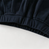 Dave&Bella Toddler Boys Blue Long Sleeve Gentlemen Fake-two-piece Top Pant Suits