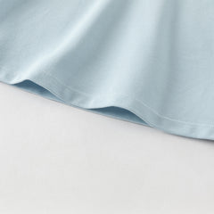 Dave&Bella Toddler Boys Casual Blue Long Sleeve College-style Polos