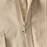 Dave&Bella Toddler Boys Casual Khaki Outwear Hooded Long Sleeve Versatile Jackets