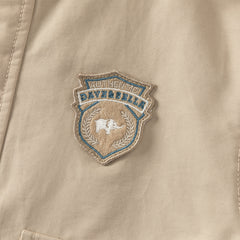 Dave&Bella Toddler Boys Casual Khaki Outwear Hooded Long Sleeve Versatile Jackets