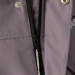 Dave&Bella Kids Boys Purple Yellow Outdoor Waterproof Hooded Lightweight Jackets