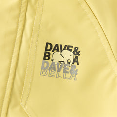 Dave&Bella Kids Boys Purple Yellow Outdoor Waterproof Hooded Lightweight Jackets