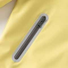 Dave&Bella Kids Boys Purple Yellow Outdoor Waterproof Hooded Lightweight Jackets