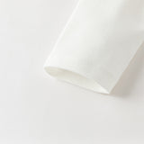 Dave&Bella Toddler Boys White V-neck Comfortable T-shirt Tops