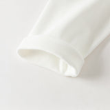 Dave&Bella Toddler Boys White V-neck Comfortable T-shirt Tops