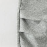 Dave&Bella Toddler Girls/Boys Grey Pink/Light Grey Loose Casual Pants