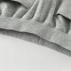 Dave&Bella Toddler Girls/Boys Grey Pink/Light Grey Loose Casual Pants