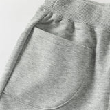 Dave&Bella Toddler Girls/Boys Grey Pink/Light Grey Loose Casual Pants