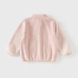 Dave&Bella Toddler Girls/Boys Pink/Blue Turtle Long Sleeve Outwear Soft Fleece Jackets