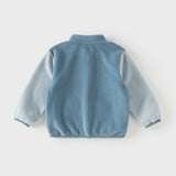 Dave&Bella Toddler Girls/Boys Pink/Blue Turtle Long Sleeve Outwear Soft Fleece Jackets