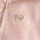 Dave&Bella Toddler Girls/Boys Pink/Blue Turtle Long Sleeve Outwear Soft Fleece Jackets