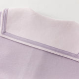 Dave&Bella Toddler Girls Cute Bear Grey Purple Casual Top Pant Suits