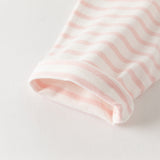 Dave&Bella Toddler Girls/Boys Multi-color Striped Soft Cotton Long Sleeve T-shirt Tops