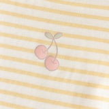 Dave&Bella Toddler Girls/Boys Multi-color Striped Soft Cotton Long Sleeve T-shirt Tops