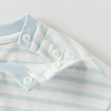 Dave&Bella Toddler Girls/Boys Multi-color Striped Soft Cotton Long Sleeve T-shirt Tops
