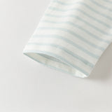 Dave&Bella Toddler Girls/Boys Multi-color Striped Soft Cotton Long Sleeve T-shirt Tops