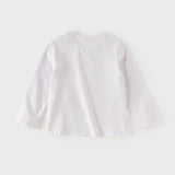 Dave&Bella Toddler Girls/Boys Playful Print Lightweight Cotton T-shirt Tops