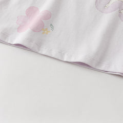 Dave&Bella Toddler Girls/Boys Playful Print Lightweight Cotton T-shirt Tops