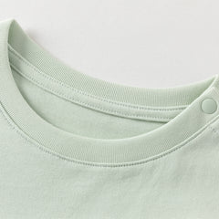 Dave&Bella Toddler Girls/Boys Playful Print Lightweight Cotton T-shirt Tops