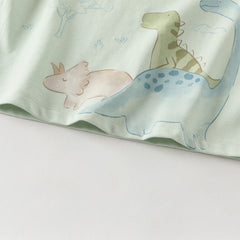 Dave&Bella Toddler Girls/Boys Playful Print Lightweight Cotton T-shirt Tops