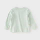 Dave&Bella Toddler Girls/Boys Playful Print Lightweight Cotton T-shirt Tops