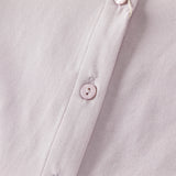 Dave&Bella Toddler Girls Elegant Grey Purple Long Sleeve Shirts