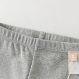 Dave&Bella Toddler Girls Pink/Light Grey Comfortable Versatile Leggings
