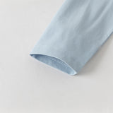 Dave&Bella Kids Boys Cute Blue Long Sleeve Lightweight T-shirts