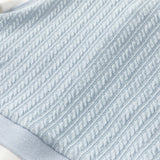 Dave&Bella Baby Boys Blue Turtle Long Sleeve Comfortable Soft Rompers