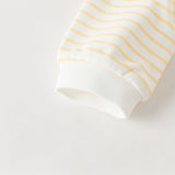 Dave&Bella Baby Girls/Boys Yellow/Light Pink Comfortable Cotton Cartoon Rompers