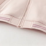 Dave&Bella Toddler Girls Sweet Pink Outwear Turtle Collar Comfortable Jackets