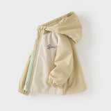 Dave&Bella Toddler Girls/Boys Outwear Casual Long Sleeve Hooded Jackets