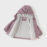Dave&Bella Toddler Girls/Boys Outwear Casual Long Sleeve Hooded Jackets
