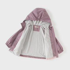 Dave&Bella Toddler Girls/Boys Outwear Casual Long Sleeve Hooded Jackets
