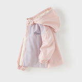 Dave&Bella Toddler Girls/Boys Outwear Casual Long Sleeve Hooded Jackets