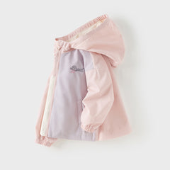 Dave&Bella Toddler Girls/Boys Outwear Casual Long Sleeve Hooded Jackets