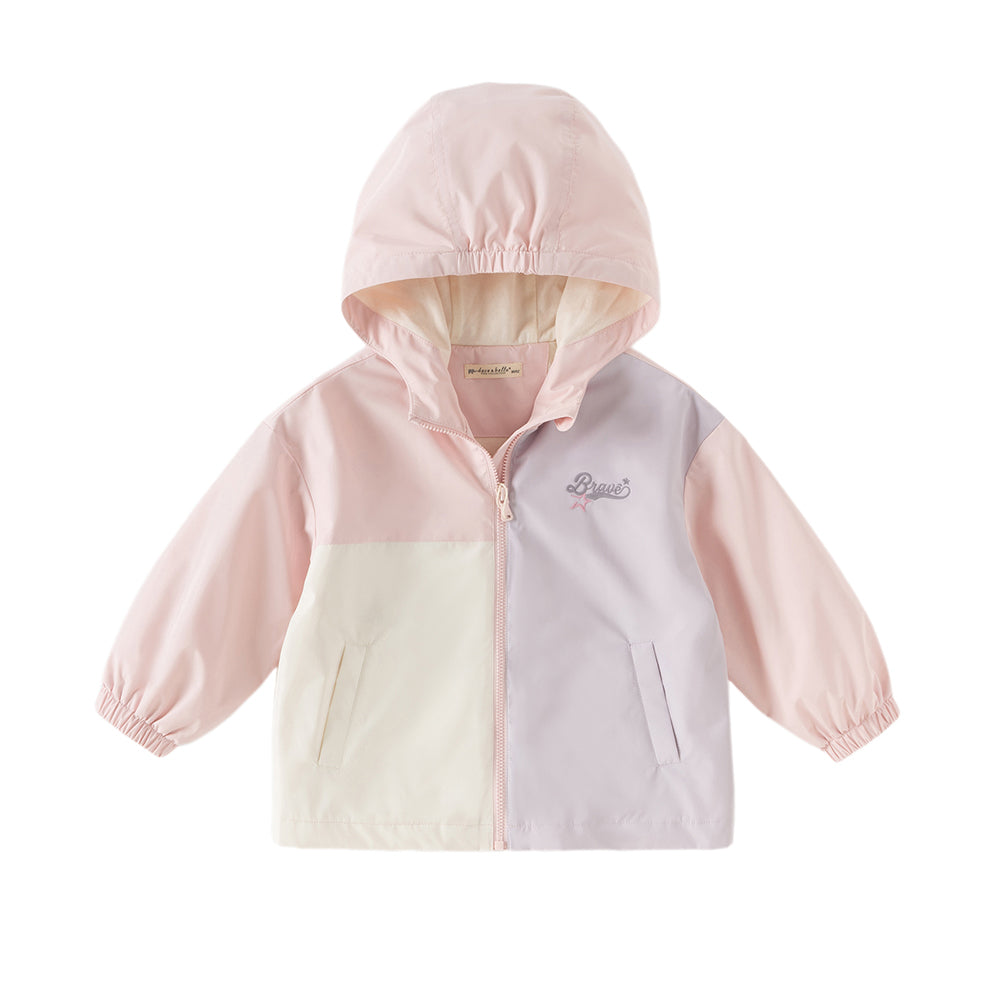 Dave&Bella Toddler Girls/Boys Outwear Casual Long Sleeve Hooded Jackets