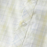 Dave&Bella Toddler Boys Blue Yellow Plaid Long Sleeve College-style Shirts