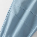 Dave&Bella Toddler Boys Grey Blue/Denim Blue Adjustable-waistband Wide Jeans