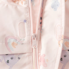 Dave&Bella Toddler Girls/Boys Multi-color Cute Print Outwear Hooded Jackets