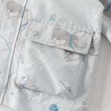 Dave&Bella Toddler Girls/Boys Multi-color Cute Print Outwear Hooded Jackets