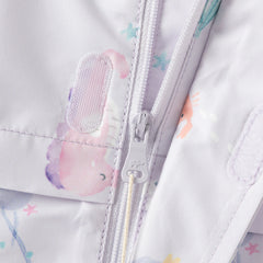 Dave&Bella Toddler Girls/Boys Multi-color Cute Print Outwear Hooded Jackets