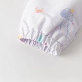 Dave&Bella Toddler Girls/Boys Multi-color Cute Print Outwear Hooded Jackets
