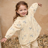 Dave&Bella Toddler Girls Yellow/Pink Playful Animal Print Outwear Lightweight Jackets
